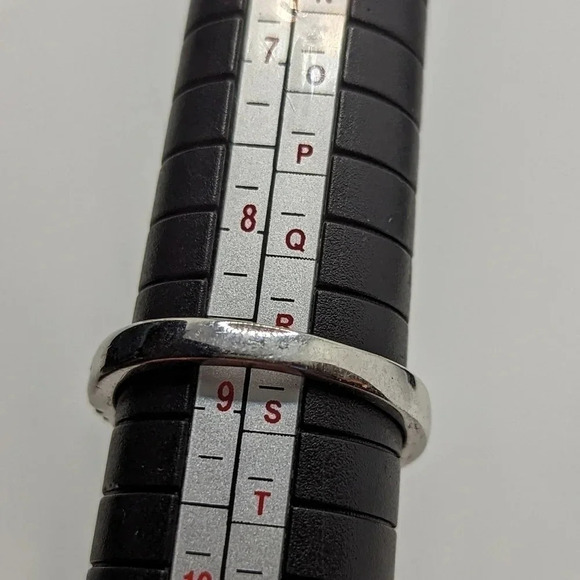 925 Halo  solitaire ring - Picture 4 of 4